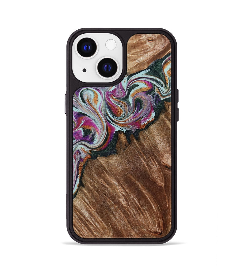 iPhone 13 Wood Phone Case - Newell (Green, 798135)