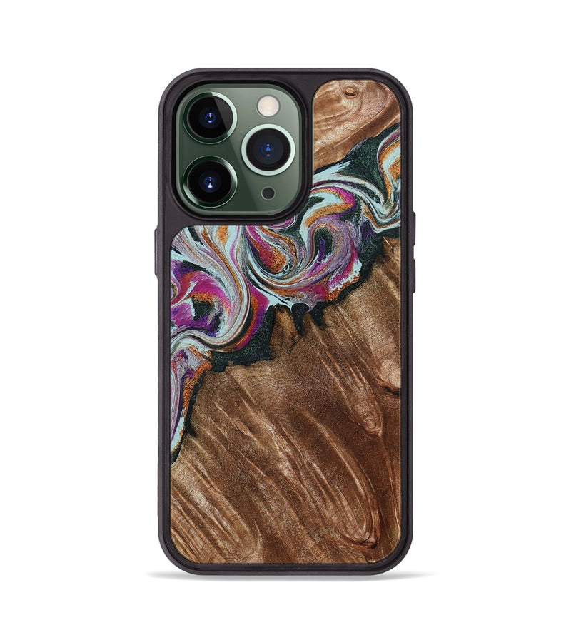iPhone 13 Pro Wood Phone Case - Newell (Green, 798135)