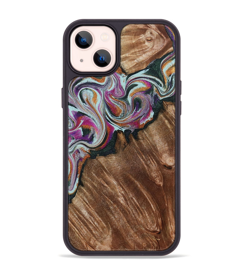 iPhone 14 Plus Wood Phone Case - Newell (Green, 798135)