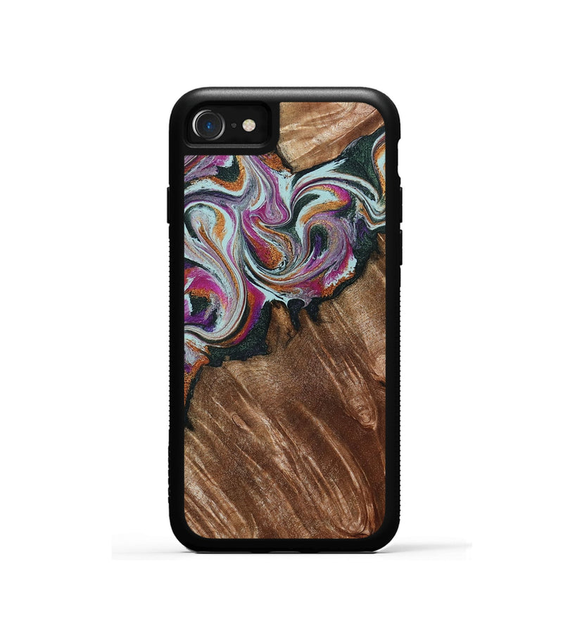 iPhone SE Wood Phone Case - Newell (Green, 798135)