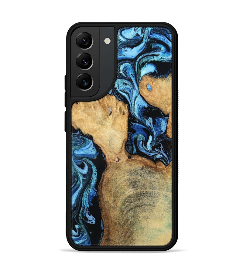Galaxy S22 Plus Wood Phone Case - Huxley (Blue, 798138)