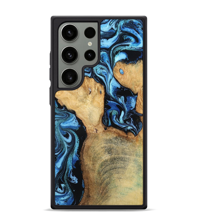 Galaxy S24 Ultra Wood Phone Case - Huxley (Blue, 798138)