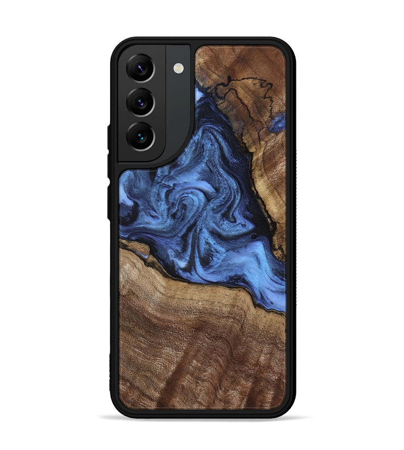 Galaxy S22 Plus Wood Phone Case - Milana (Blue, 798139)