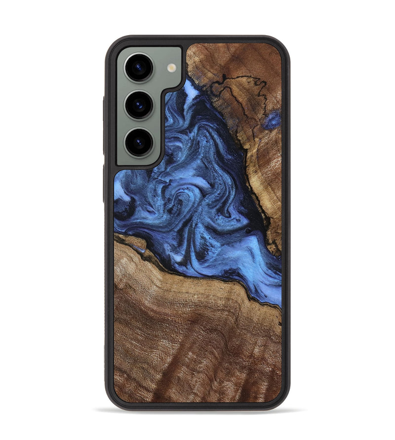 Galaxy S23 Plus Wood Phone Case - Milana (Blue, 798139)