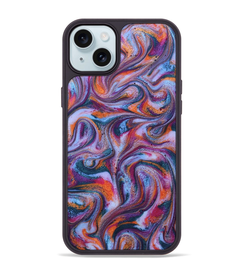 iPhone 15 Plus ResinArt Phone Case - Nia (Blue, 798140)