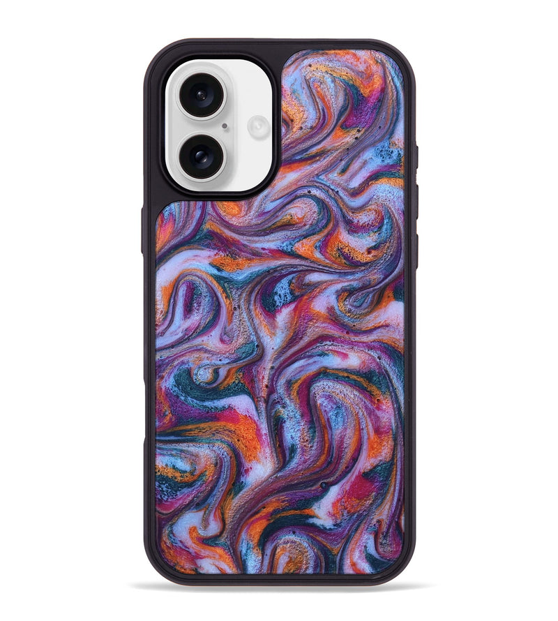 iPhone 16 Plus ResinArt Phone Case - Nia (Blue, 798140)