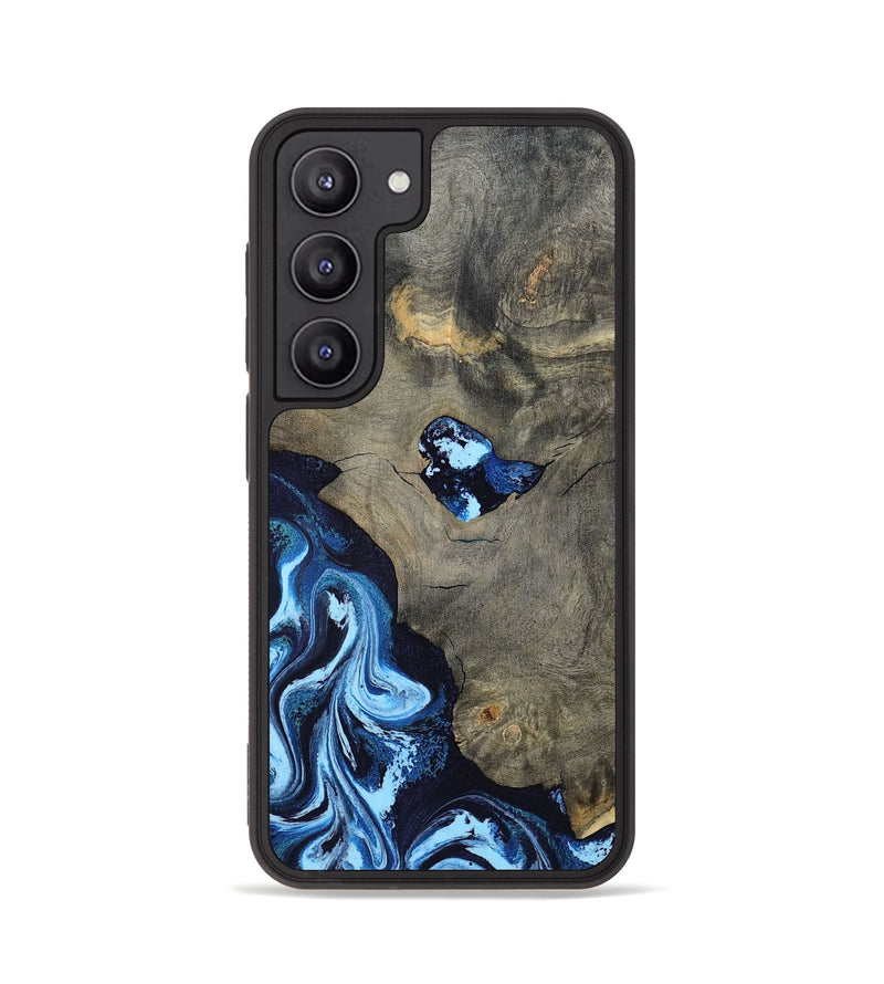 Galaxy S23 Wood Phone Case - Freyja (Blue, 798142)