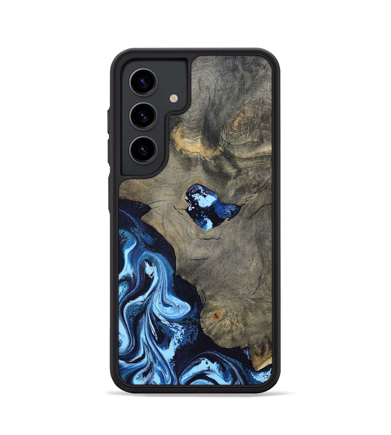 Galaxy S24 Wood Phone Case - Freyja (Blue, 798142)