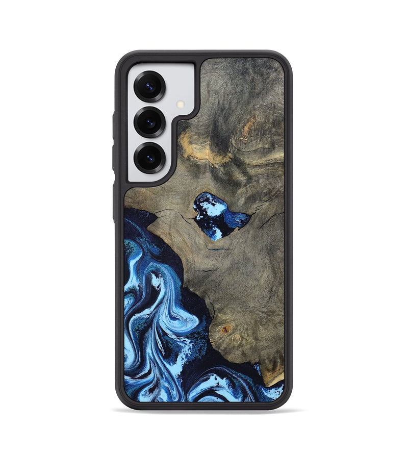 Galaxy S25 Wood Phone Case - Freyja (Blue, 798142)