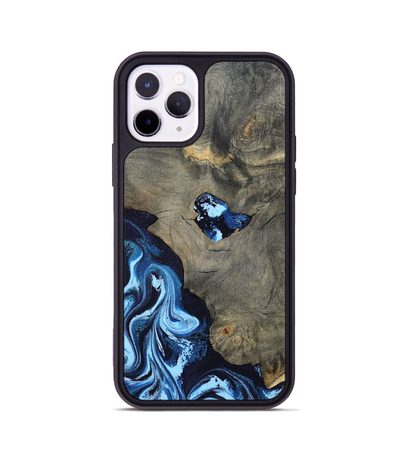 iPhone 11 Pro Wood Phone Case - Freyja (Blue, 798142)