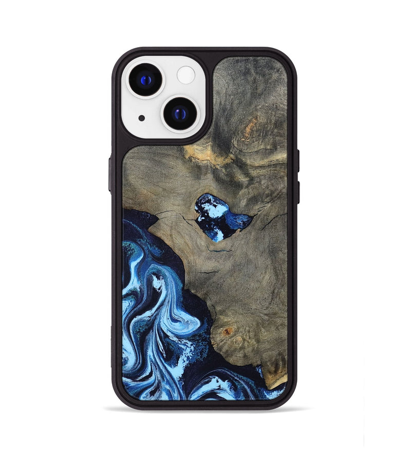 iPhone 13 Wood Phone Case - Freyja (Blue, 798142)