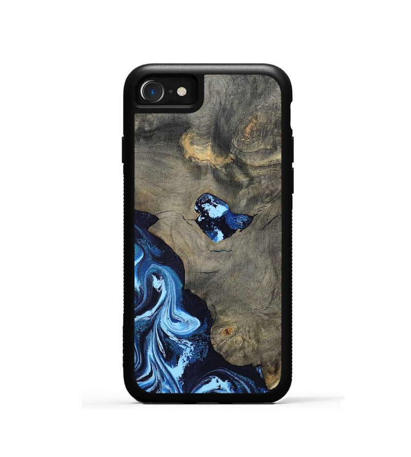 iPhone SE Wood Phone Case - Freyja (Blue, 798142)