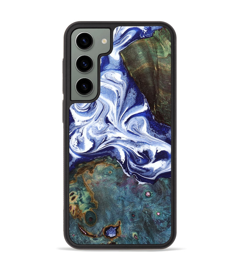 Galaxy S23 Plus Wood Phone Case - Denisha (Blue, 798145)