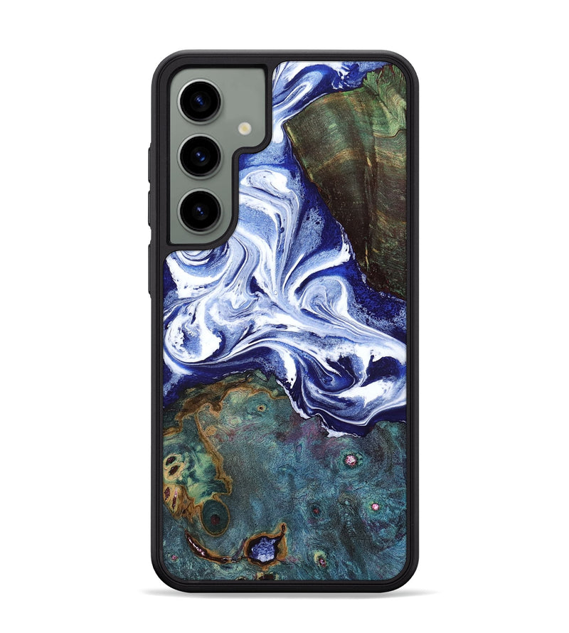 Galaxy S24 Plus Wood Phone Case - Denisha (Blue, 798145)