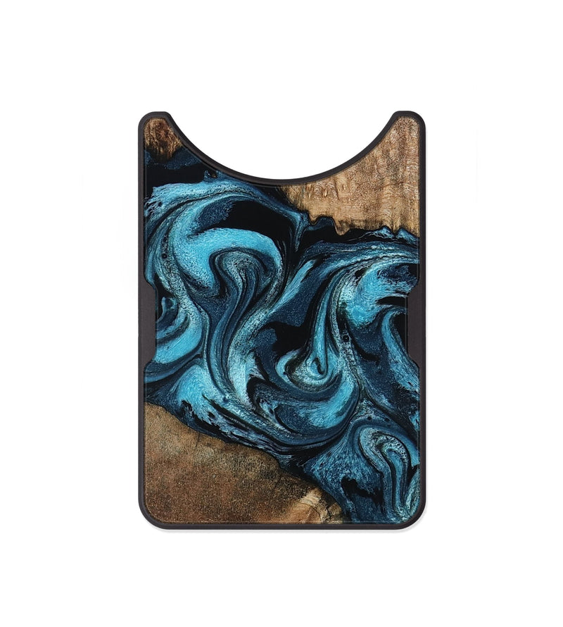 Alloy Wood Wallet - Candis (Blue, 798146)