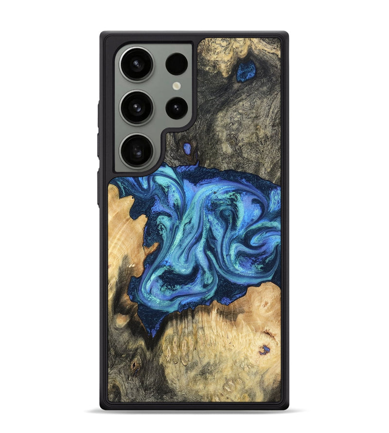 Galaxy S24 Ultra Wood Phone Case - Kolby (Blue, 798154)