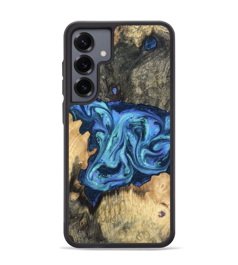 Galaxy S25 Plus Wood Phone Case - Kolby (Blue, 798154)