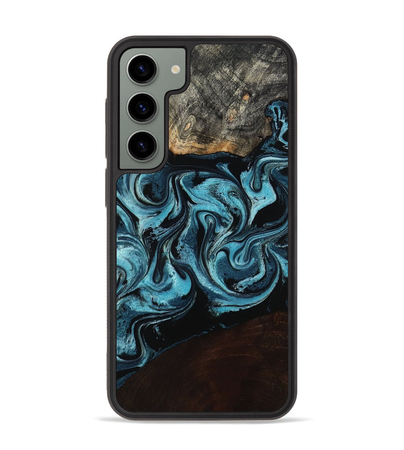 Galaxy S23 Plus Wood Phone Case - Dollie (Blue, 798155)