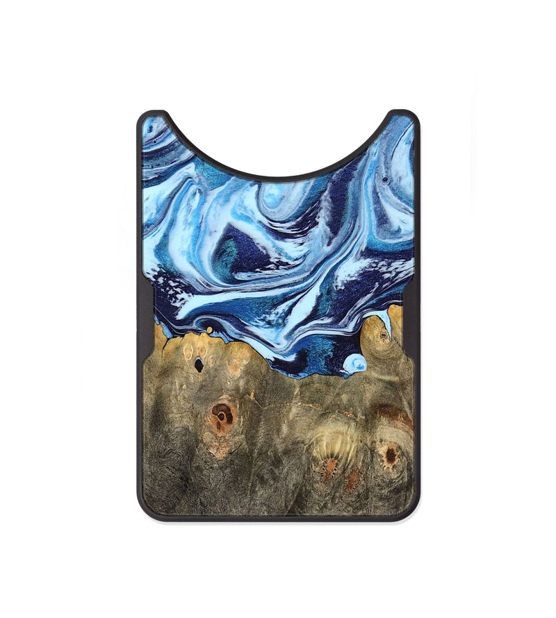 Alloy Wood Wallet - Travon (Blue, 798156)