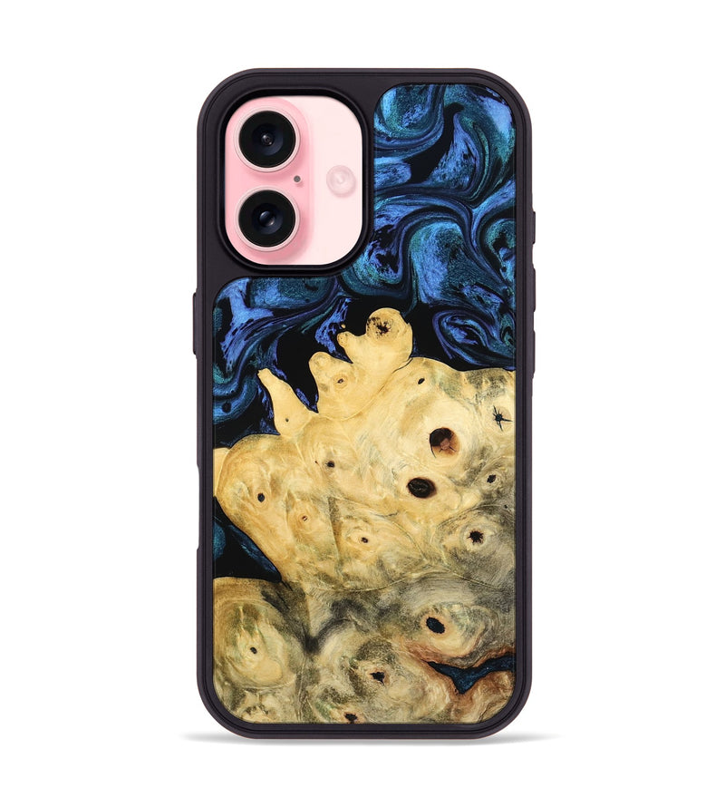 iPhone 16 Wood Phone Case - Leanna (Ombre, 798158)