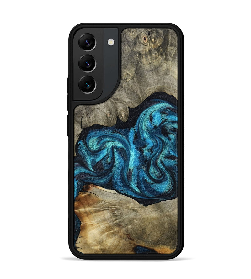Galaxy S22 Plus Wood Phone Case - Alanna (Blue, 798159)