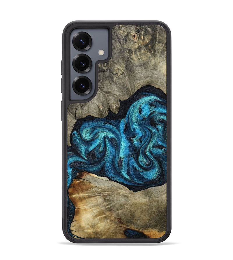 Galaxy S25 Plus Wood Phone Case - Alanna (Blue, 798159)