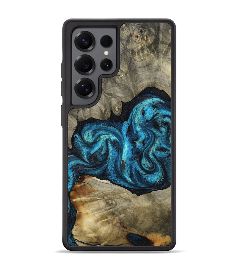 Galaxy S25 Ultra Wood Phone Case - Alanna (Blue, 798159)