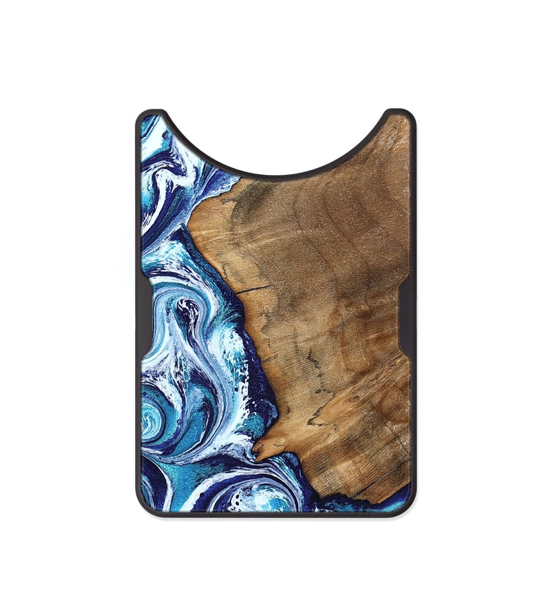 Alloy Wood Wallet - Lonnie (Blue, 798160)