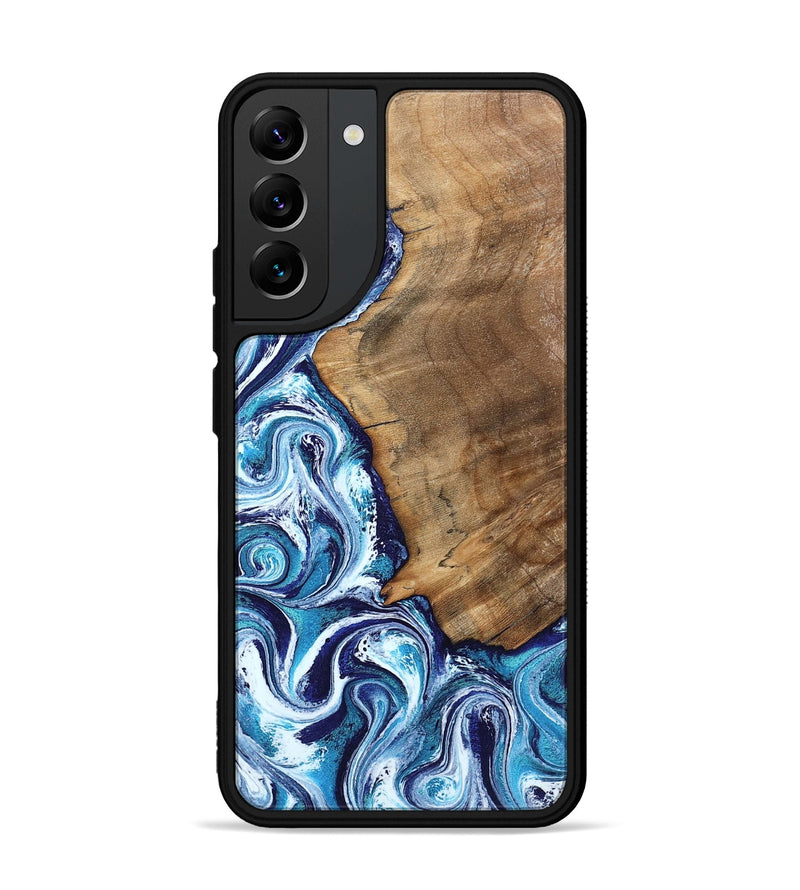 Galaxy S22 Plus Wood Phone Case - Lonnie (Blue, 798160)