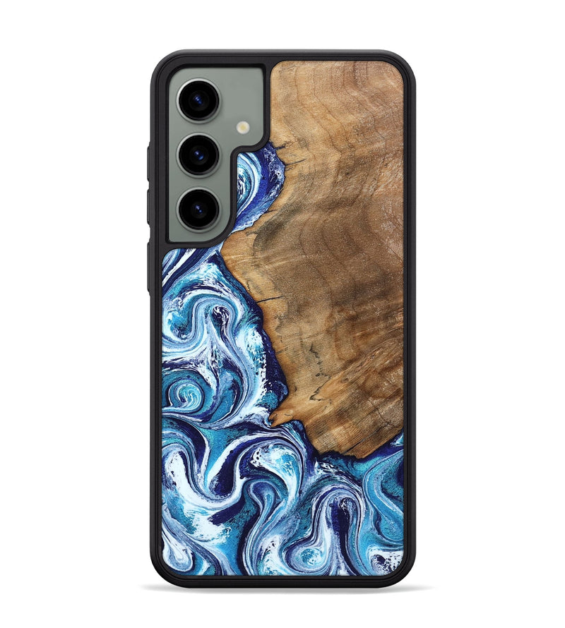 Galaxy S24 Plus Wood Phone Case - Lonnie (Blue, 798160)