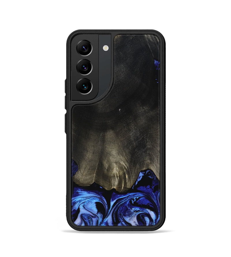 Galaxy S22 Wood Phone Case - Addilyn (Blue, 798161)