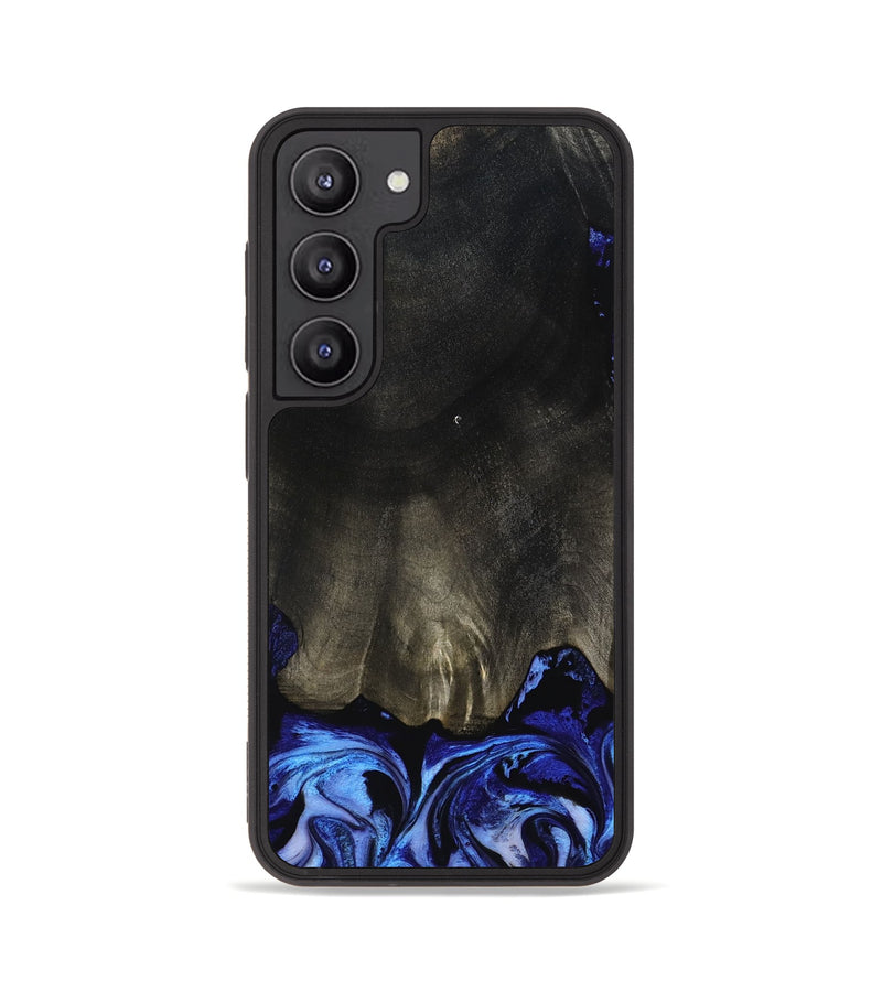 Galaxy S23 Wood Phone Case - Addilyn (Blue, 798161)