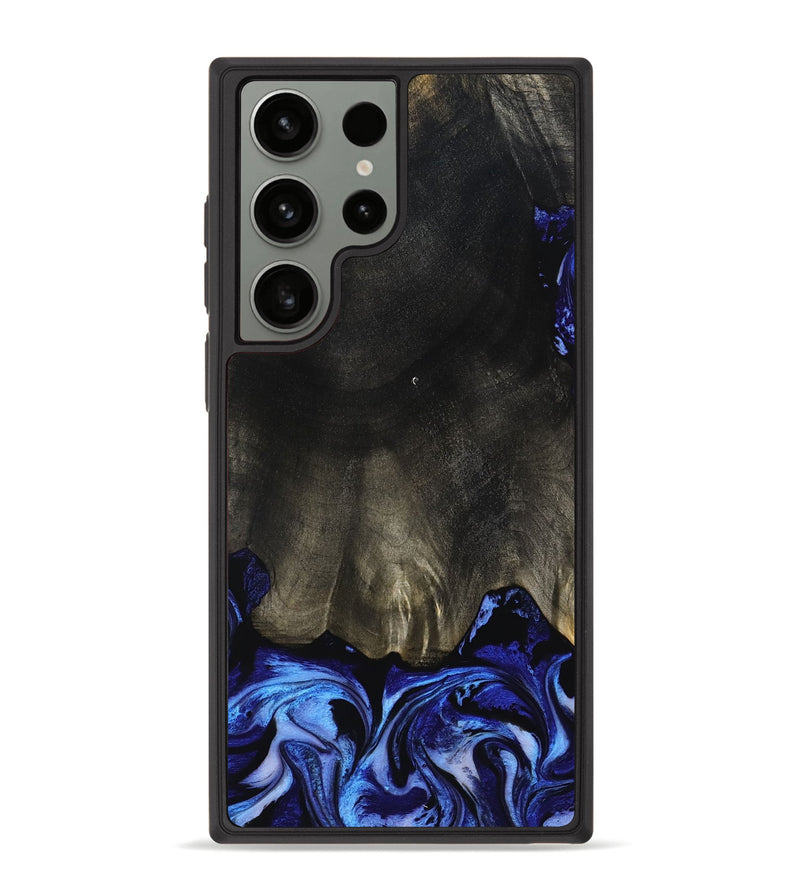 Galaxy S23 Ultra Wood Phone Case - Addilyn (Blue, 798161)