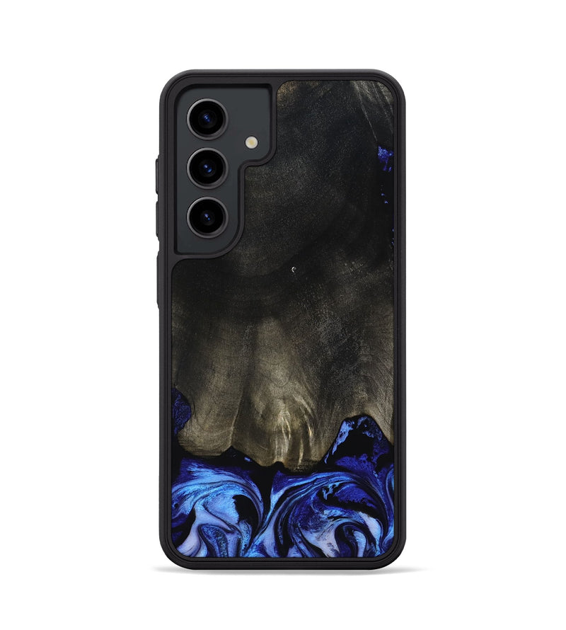 Galaxy S24 Wood Phone Case - Addilyn (Blue, 798161)