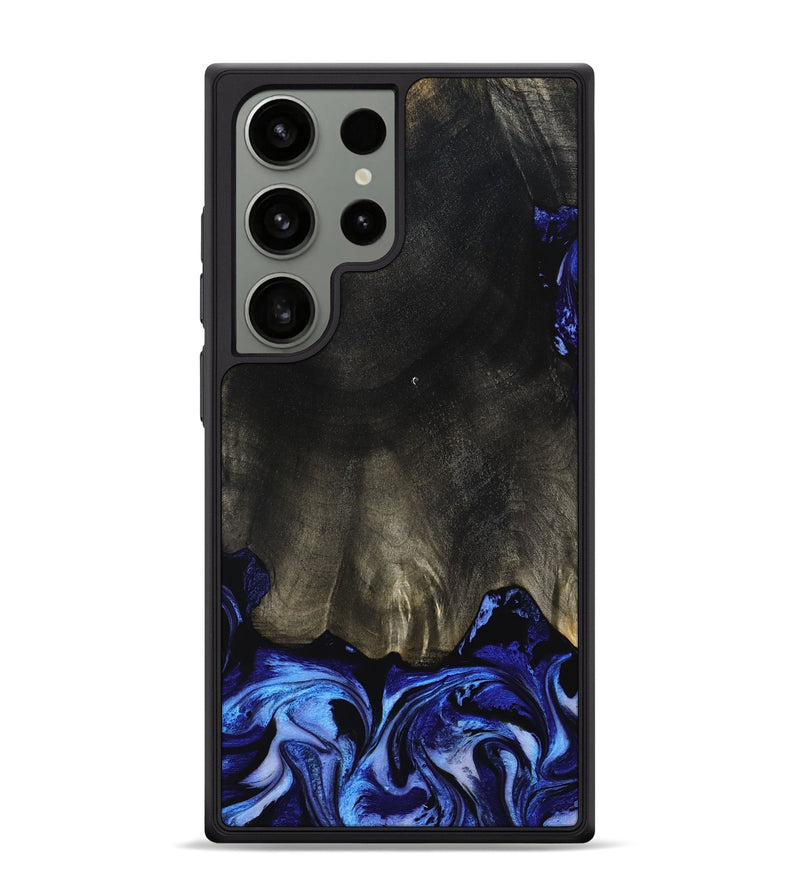 Galaxy S24 Ultra Wood Phone Case - Addilyn (Blue, 798161)