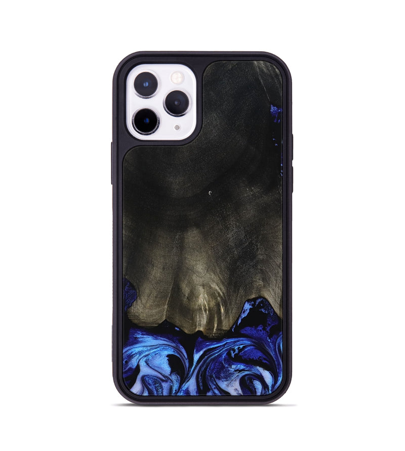 iPhone 11 Pro Wood Phone Case - Addilyn (Blue, 798161)