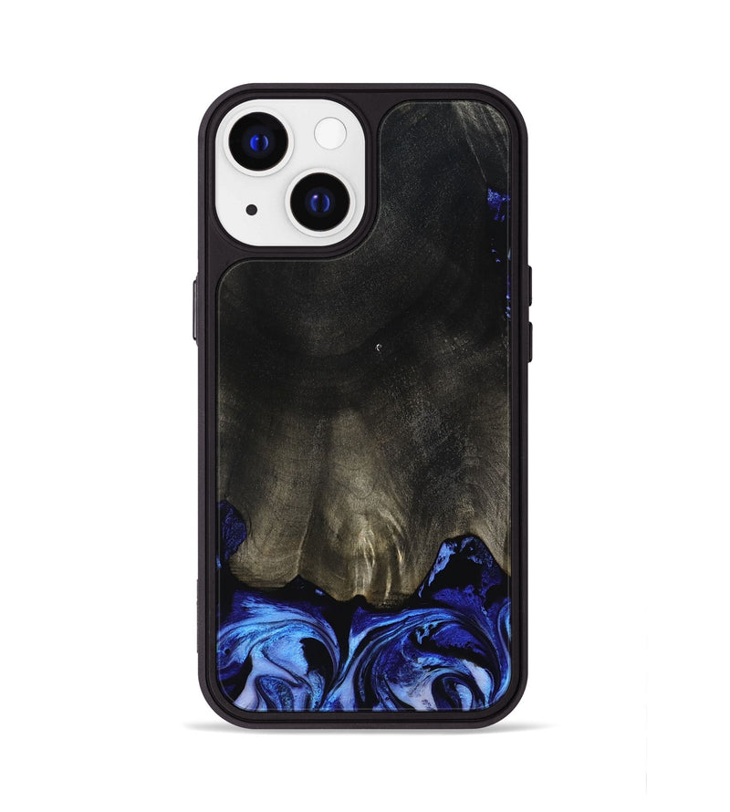 iPhone 13 Wood Phone Case - Addilyn (Blue, 798161)