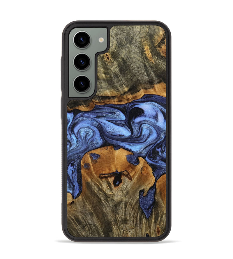 Galaxy S23 Plus Wood Phone Case - Waldo (Blue, 798164)