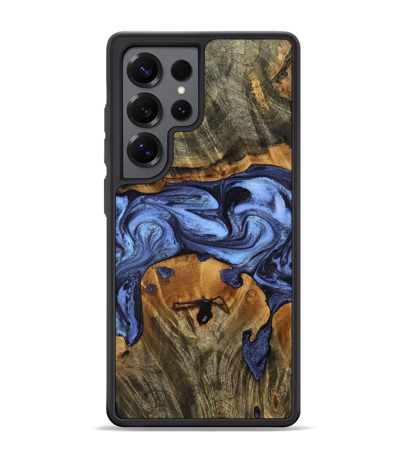 Galaxy S25 Ultra Wood Phone Case - Waldo (Blue, 798164)