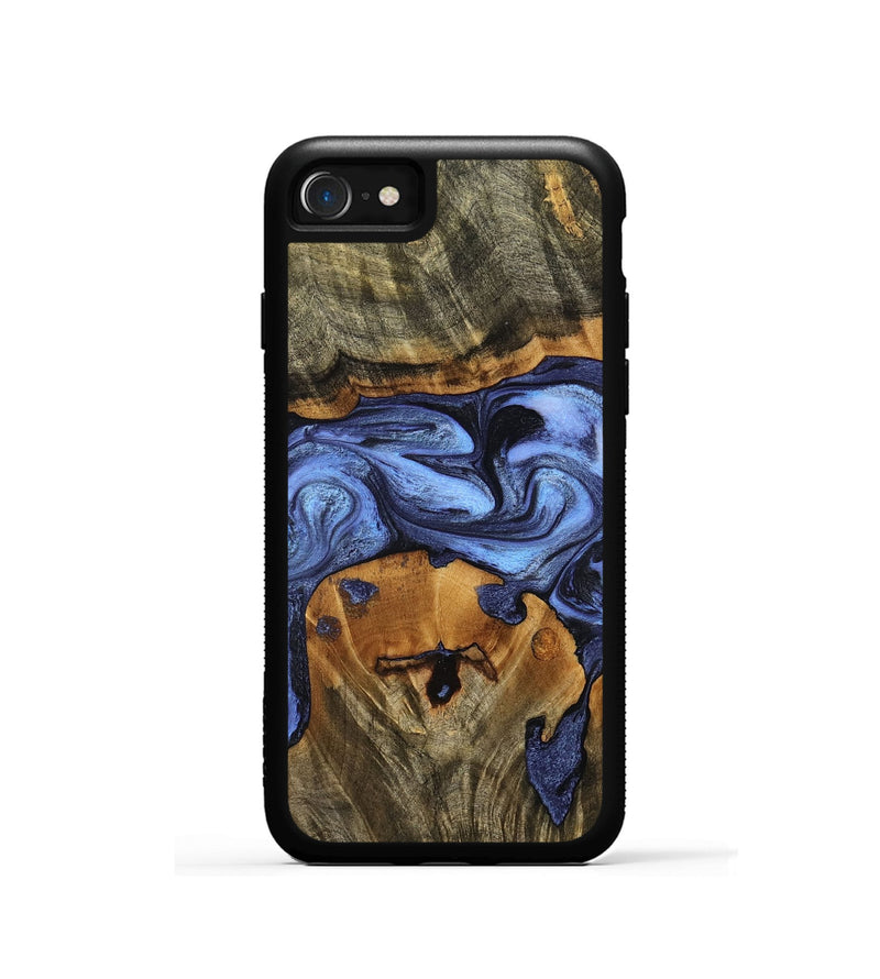 iPhone SE Wood Phone Case - Waldo (Blue, 798164)