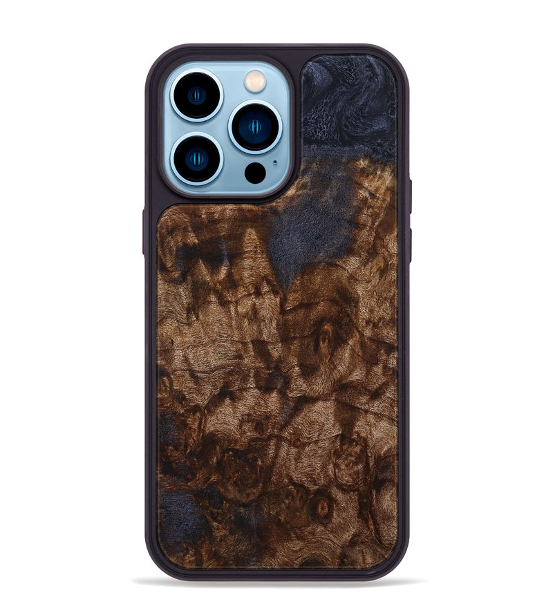 iPhone 14 Pro Max Wood Phone Case - Adlai (Wood Burl, 798171)
