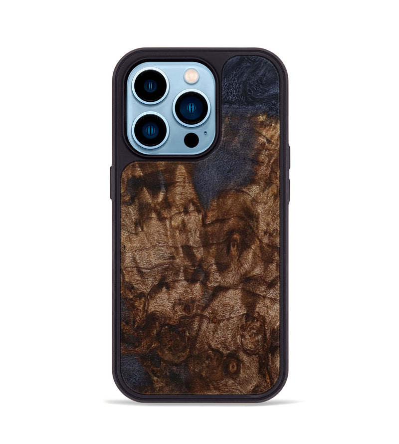 iPhone 14 Pro Wood Phone Case - Adlai (Wood Burl, 798171)