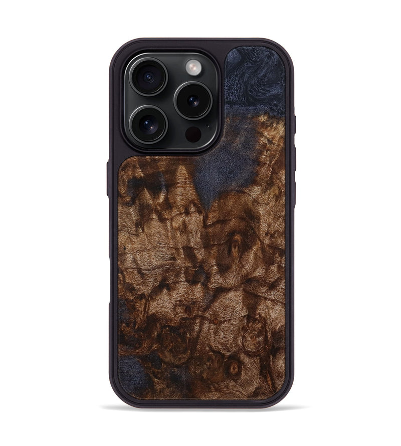 iPhone 16 Pro Wood Phone Case - Adlai (Wood Burl, 798171)