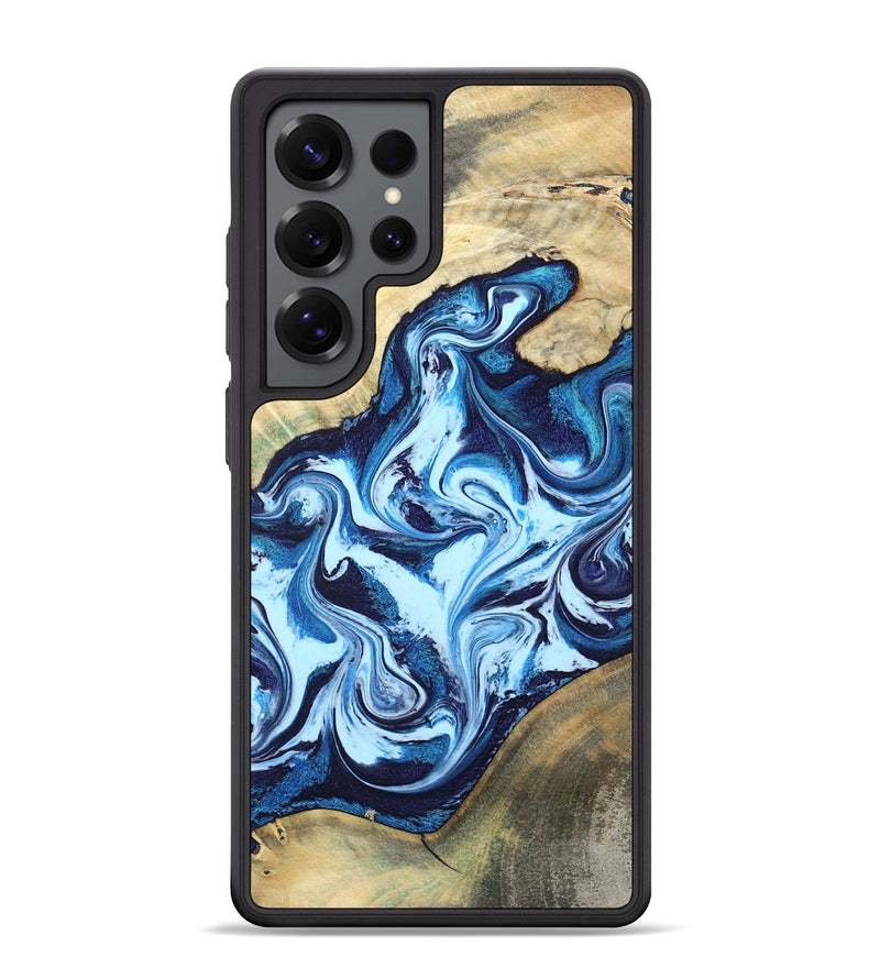 Galaxy S25 Ultra Wood Phone Case - Taytum (Blue, 798172)