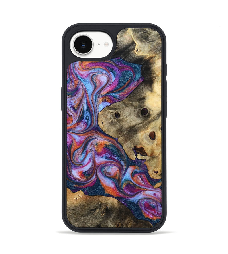 iPhone 16e Wood Phone Case - Verdie (Blue, 798173)