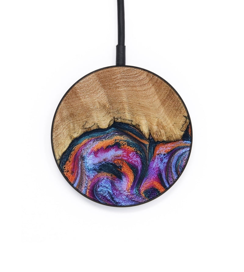 Circle Wood Wireless Charger - Reva (Blue, 798183)