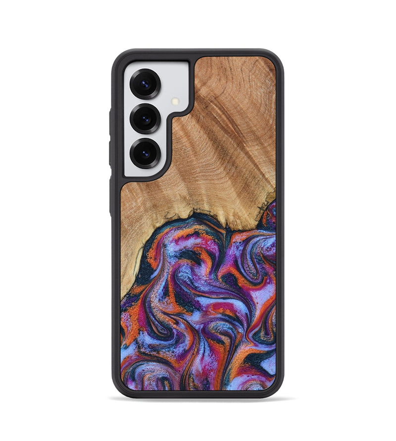 Galaxy S25 Wood Phone Case - Reva (Blue, 798183)