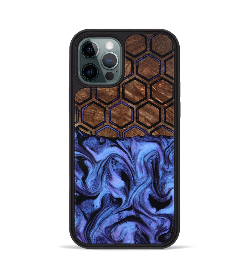 iPhone 12 Pro Wood Phone Case - Alvaro (Pattern, 798214)
