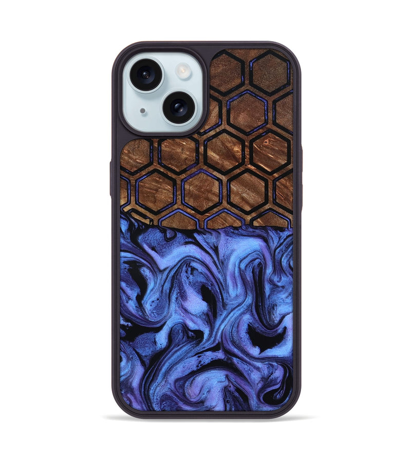 iPhone 15 Wood Phone Case - Alvaro (Pattern, 798214)
