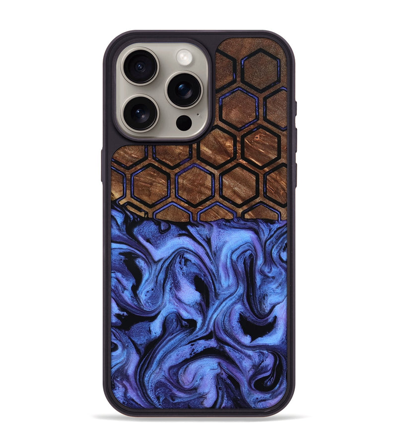 iPhone 15 Pro Max Wood Phone Case - Alvaro (Pattern, 798214)